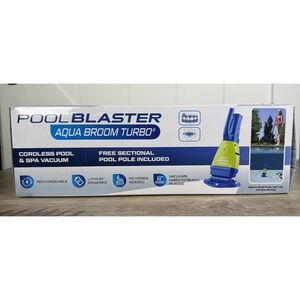 POOL BLASTER Aqua Broom Sweep Cordless Rechargeable Pool  & Spa Vacuum